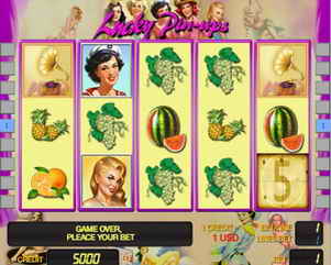 Lucky Pin-Ups  -  Novomatic